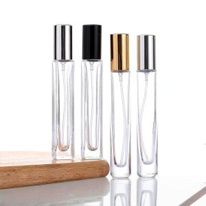 3Pcs 10ml Pattern Glass Perfume Bottle with Atomizer Cosmetic Liquid Mini Refillable Bottles Travel Parfum Sample Container 여행