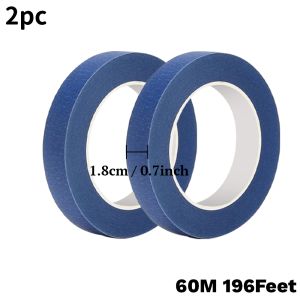 Blue Painters Tape - Upgraded Adhesive Masking Tape Paint Tape Multi-Surface Blue Tape for Painting No Residue Easy Removal