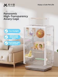 YUEXIAOMENG | Luxury Large Parrot Cage for Budgies Cockatiels Sun Conures and Other Parrots