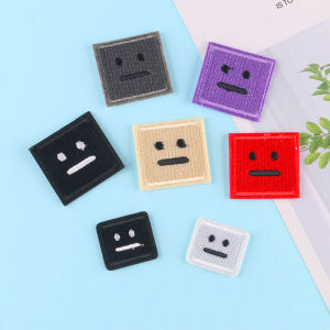 10pc Patch Hat Badge Childrens Clothing Accessories Animal Embroidery Cloth Patch Embroidery Badge Smiling Face Wholesale
