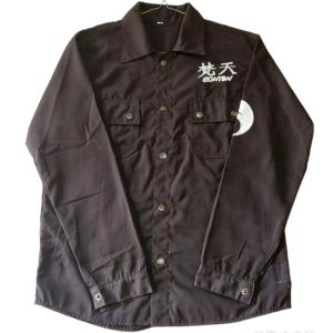 Jaket Kemeja Pria Semi Parka Sablon Trucker Canvas Gambar S.M.L.XL.XXL.3XL