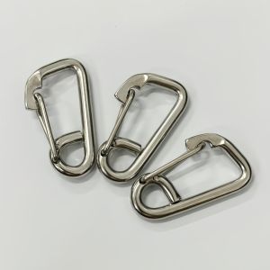 Thick-Style Carabiner Keychain with Spring Lock Hook - Metal Pendant Clothing Accessory & Outdoor Casual Alloy Carabiner