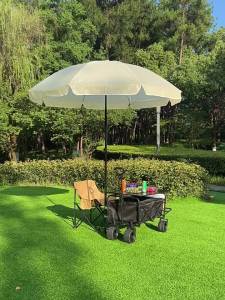HEIFAN | Portable Foldable Vendor Trolley Cart