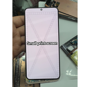 For Samsung S22 LCD WIth Defect Dot and line SUPER AMOLED LCD Display Touch Screen NO Frame For S22 Display With Scratch