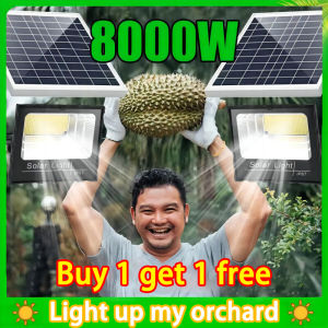 [PRELOVED]solar light 1000W 2000W 4000W  6000W 8000W LED solar lights outdoor waterproof with remote control automatic switch solar outdoor light solar flood light