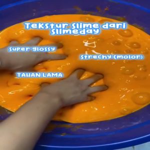 Foodyy tofu slime mainan anak murah