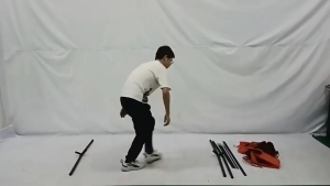 Throwing Net Football 8x4ft American Football Trainer 3 Pocket Target Device