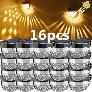 Solar Wall Light 6LED Fashion Semicircular Appearance Waterproof Suitable for Outdoor Access driveway terrace