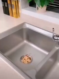 Saringan Dapur Lipat Penyaring Sampah Wastafel Folding Drain Filter