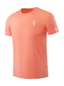 2025 New Federer Tennis Set Sport Quick Dry round Neck Crystal Silk Short Sleeve T-Shirt Training Breathable Shorts Sports Wear