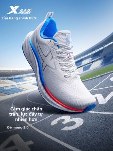 XTEP | Giày Chạy Bộ Nhẹ Chống Sốc