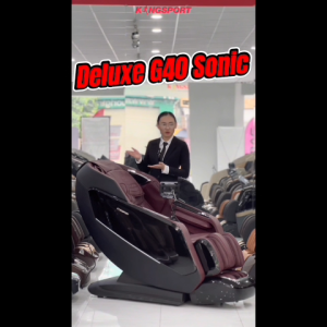 CHỈ GIAO MIỀN NAM | Ghế Massage KINGSPORT Deluxe G40 Sonic Công Nghệ Massage Kingtech Touch Premium 37 Bài Massage Chuyên Nghiệp