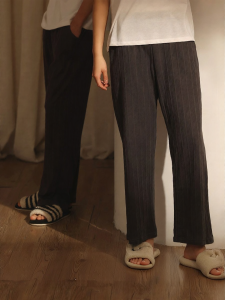 me home wear | Couples Cotton Breathable Sleep Pants