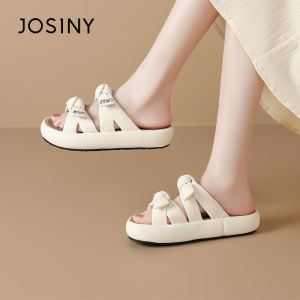 Josiny | Soft Bottom Bow Slipper Women 1