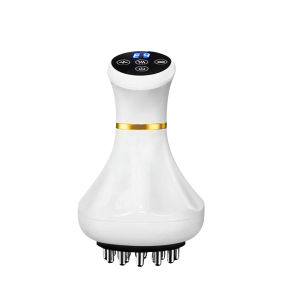 Bàn Chải Điện Đa Chức Năng Meridian EMS Đèn Đỏ Làm Nóng 9 Cấp Độ Giảm Béo Toàn Thân Massage Guasha & Thiết Bị Xoa Bóp Bụng
