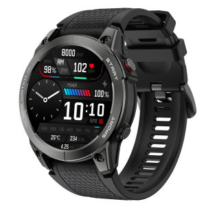 GPS Motion Trajectory Fitness Heart Rate 1.43" AMOLED HD Screen 400mAh Health Smartwatch Men Lady Blue Tooth Call Smart Watches