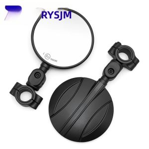 RYSJM | Husavarna 701 SM & Enduro FC350/450 FE250/350/501/450 TC125/250 Gương Chiếu Hậu Xe Máy Góc Rộng Cặp Tay Cầm Tròn Gương Chiếu Hậu Phụ Kiện