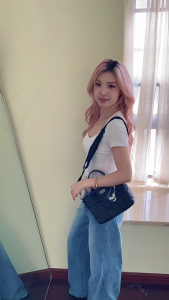 Disney Mickey Mouse Quilted with zipper 3 pocket Shoulder Bag Elegant Black PU Leather Fashion Handbag for Women Girls