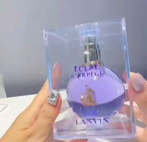 Lanvin Eclat DArpege Eau de Parfum For Women spray 100 ml น้ำหอมสำหรับผู้หญิง น้ำหอมสีม่วง Floral fruity scent