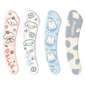 Adorable Toilet Seat Cover Ring Waterproof Sticky Four Seasons Universal Portable Travel Toilet Plush Cover for Adults