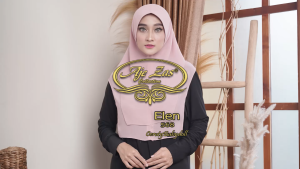 BISA COD! Hijab Instan Bergo Pet Antem Kode ELEN Bahan Ceruty Babydoll Premium By Ory AjeZas Collect