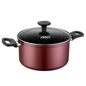 ASD | Multifunction Cooking Soup Pot Thickened Big Dual-handle For Gas Induction Cooker