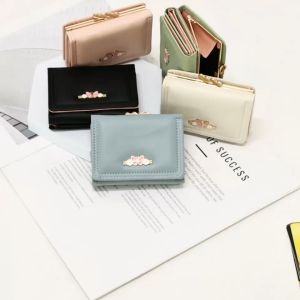 JSM - D283 Dompet Wanita Dompet Lipat 3 Dompet Clutch Dompet Motif Kupu-Kupu