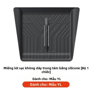 YZ | Tấm Lót Chống Trượt Silicon Sạc Không Dây YZ Dành Cho Tesla Model Y/YL 3 Highland Juniper 2026 Phụ Kiện Bảng Điều Khiển Trung Tâm Xe Hơi