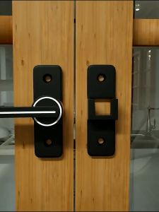 Sliding Door Latch Lock Door Bolt Anti-theft Hasp Lock Right Angle Buckle 90/180 Degree  Luminous With Screws Anti-theft