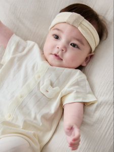 BALIPIG | Bodysuit Tay Ngắn Mỏng Cho Bé mùa Hè bằng Lụa