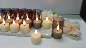Rechargeable LED Candles With Remote Control LED Candles For Room Decor Birthday Home Decor Festival Decoration Flameless Candle