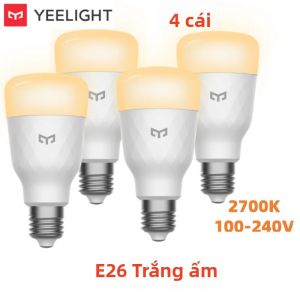 Bóng Đèn LED Thông Minh Yeelight W3 E26 Kết Nối WiFi 850lm/900lm Điều Khiển Bằng Ứng Dụng Tương Thích Với Alexa Google SmartThings IFTTT Cho Phòng Ngủ