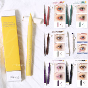 Waterproof Long-lasting No Smudging Rainbow Colored Eyeliner Pen Fine Tip Korean Brand AMORTALS Dollwink Eye Makeup Tool