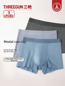 THREEGUN | Quần Lót Thoáng Khí Chống Vi Khuẩn Cold Dyed 50s High Count