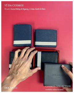 Ví nam nam/bóp cao cấp da saffiano cao cấp V88-Bảo hành 12 tháng