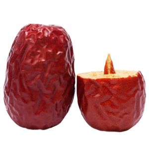 New Yellow River Beach Jujube Large Red Jujube 500g Specialty Original Flavor Loose Tea Brewing Porridge Cooking Special Offer