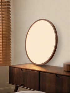 FANCY LAMP CLUB | Ultra-thin Eye-protecting Original Wooden Modern Ceiling Light