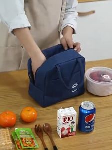 Insulated Lunch Bag Thickened Student Lunch Box Aluminum Foil Ice Bag Portable Handbag Waterproof