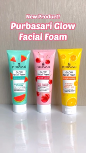 PURBASARI Facial Foam Glow Brightening Moisturizing Acne Care 100gr