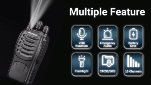Baofeng BF 888S set of 8 Walkie Talkie Portable Two Way Radio UHF Transceiver