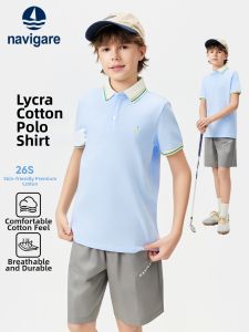 navigare kids | 5A Antibacterial Light Thin Short Sleeve T-Shirt