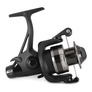 Frwanf ARF-Series Dual Brake Spinning Fishing Reel 12KG Max Drag 5.0:1 Gear Ratio Shallow Cup Freshwater Carp Fishing Coil