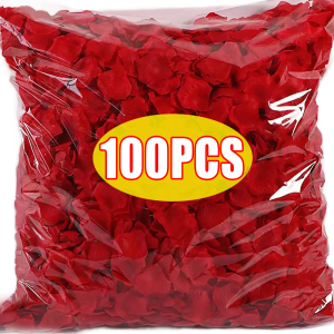 【Lower Price】1000/3000Pcs Artificial Fake Rose Petals Multi Color Simulation Petals Silk Rose Flowers for Valentines Day Wedding Party Decoration