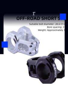 Cổ Lái Xe Đạp Leo Núi SEMAT Hợp Kim Nhôm Cường Độ Cao CNC 31.8mm Kẹp Ghi Đông Xe Đạp Đa Địa Hình Dành Cho Đi Xe Địa Hình