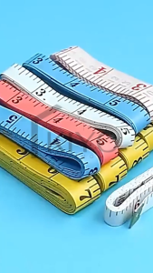 KIYO Meteran Kain Pakaian Kecil 150cm / Alat Ukur Baju Lingkar Badan / Meteran Badan Serbaguna