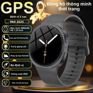Đồng Hồ Thông Minh Nam Ultra Classic 40mm GPS Compass NFC Màn Hình AMOLED Mặt Xoay Gọi Bluetooth Chống Nước IP68 Phiên Bản Nâng Cấp 8 Mini