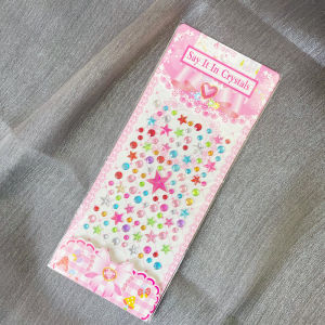 Starry Moonstick Nail Art Stickers Stage Makeup Glitter Face Decals Music Festival Diamond Beauty Tools Long-lasting Comfortable