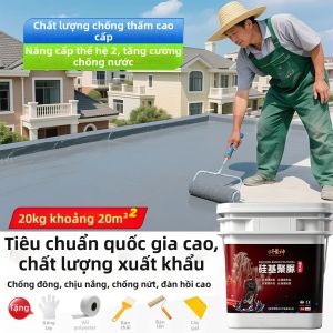 XIUSHEN | Màng Chống Thấm Linh Hoạt Polyurea Cho Mái Nhà Có Nứt