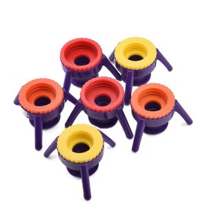 ReadyStock🔥1set 3pcs 3 Sizes Leakproof Cover Inverted Flip Toss It Bottle Cap Stand Kit For Kichen Bathroom Bottle Holder Stopper Gadgets Shampoo倒立式瓶盖