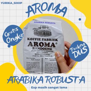 KOPI AROMA MIX (ARABICA ROBUSTA) 250GR ASLI PABRIK BANDUNG SEJAK 1930